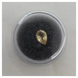 Pear Citrine Collectible Gemstone