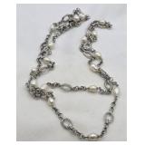 Vintage Long Station Necklace