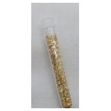 24K Gold Flakes in Bottle
