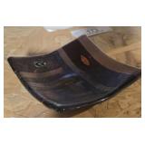 Kurt McKay Art Glass Rectangular Dish