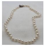 Hand Knotted Vintage Pearl Necklace