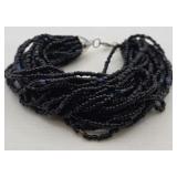 Multi Row Black Bracelet