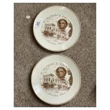 Two 1983 Advertising Plates