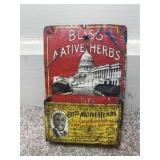 Tin Advertising Match Holder
