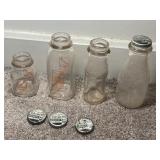 4 Ellsworth Cream Co. Bottles