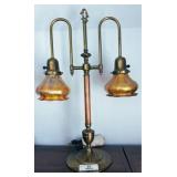 Antique Double Gooseneck Design Lamp