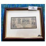 1852 State Stock Bank Two Dollar Bill