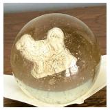 Antique Sulfide Dog Marble