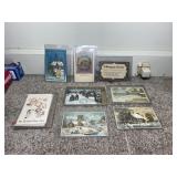 9 Vintage Post Cards