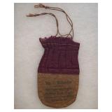 Hardware Store Leather and Canvas Pouch