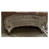 Cast Iron Furnace Stove Badge