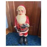 Antique Chalk Santa Claus