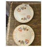 2 Huntingburg, IN. Advertising Plates