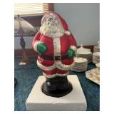 Mercury Glass Santa Claus