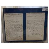 St. George Hotel Letter