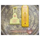 Advertising Thermometer Shell Oil