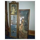 Two Vintage Yardlong Style Prints