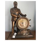 United Clock FDR "Man of The Hour" Mantle Clock