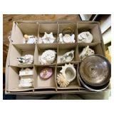 Box of Miniature China Dresser Boxes