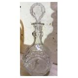 Hofbauer Cut Crystal Stoppered Bottle