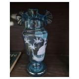 Mary Gregory Ruffle Top Vase