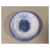 Antique Embossed Lion Trinket / Soap Dish