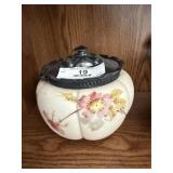 Antique Mt. Washington Burmese Biscuit Jar