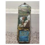 Tin Advertising Match Holder