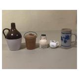 5 Stoneware Miniatures