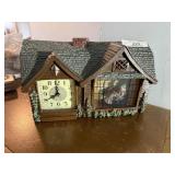 Vintage Haddon "Home Sweet Home" Clock
