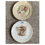 2 Advertising Plates