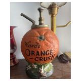 Vintage Wards Orange Crush Syrup Dispenser