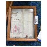 Framed Needlework Picture