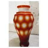 Peking Glass Honeycomb Vase