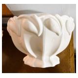 Milk Glass Center Bowl