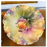 RS Prussia Fruit Decorated Bowl
