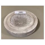 Stoneware Mold with Flower Patter