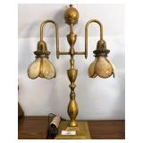 Antique Art Nouveau Student Lamp