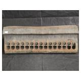 Vintage Galvanized Chicken Feeder