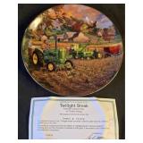 John Deere "Twilight Break" Collector Plate