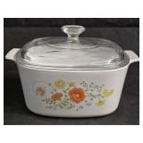 Corningware Wildflower 3qt. Casserole Dish w/Lid