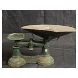 Antique Green Cast Iron Scales
