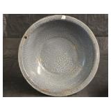 Grey Enamelware Mixing Bowl