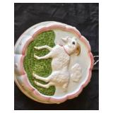 Vintage Sigma Billy Goat Ceramic Jello Mold
