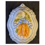 Vintage Franklin Mint Carrots Jello Mold