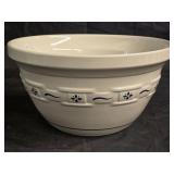 Longaberger Woven Traditions Blue Mixing Bowl