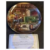 John Deere "Evening Shift" Collector Plate