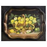Vintage Ian Logan Metal Serving Tray