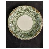 Antique Josephine Green Butter Pat