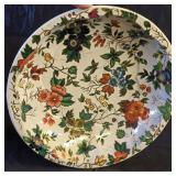 Vintage 1971 Daher Decoratedware Tin Serving Bowl